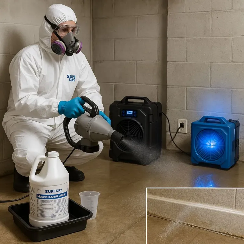 Sanitization and Odor Removal process in West Carthage, NY