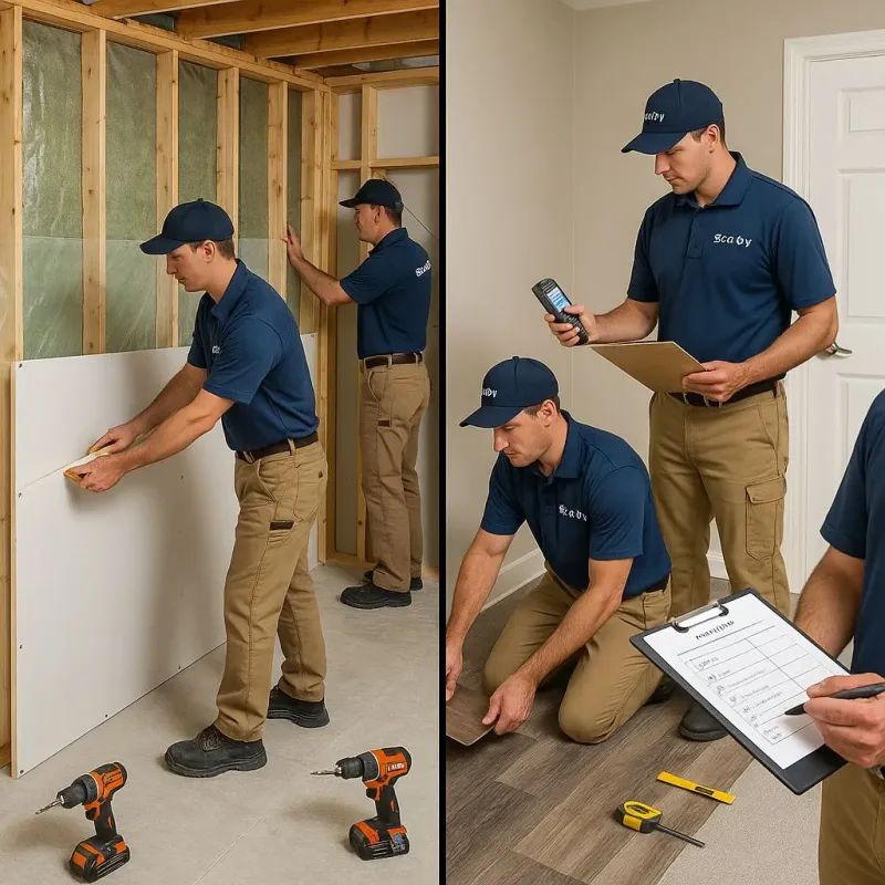 Repairs and Reconstruction process in West Carthage, NY