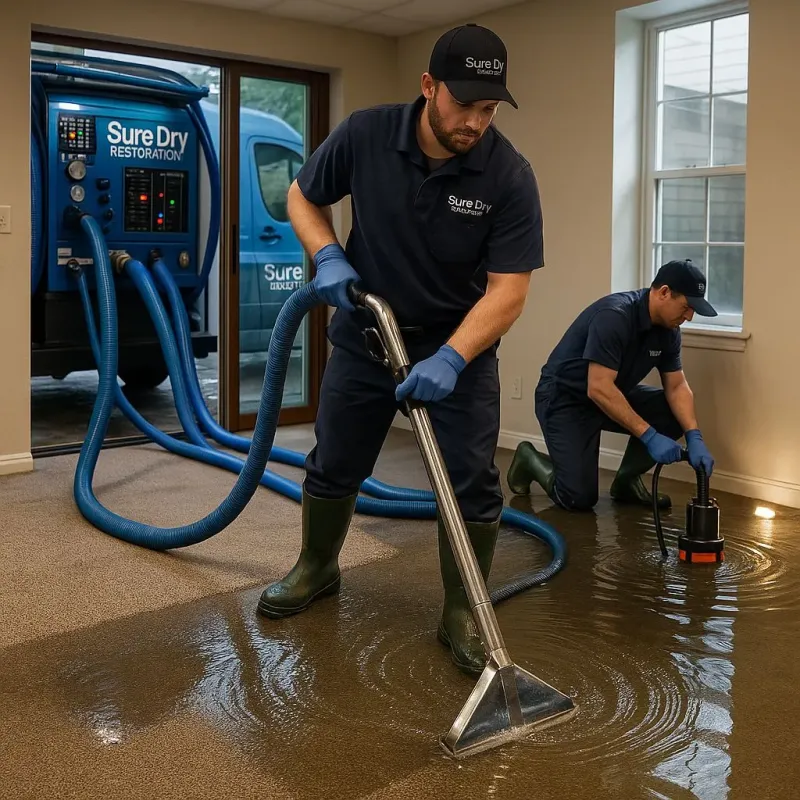 Water Extraction and Removal process in West Carthage, NY